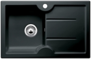 Blanco Idessa 45 S Keramik Becken links, Farbe schwarz 514499