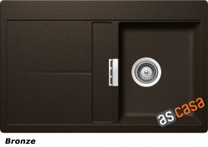 Schock Horizont D-100 U Unterbau, INKL. GLASSCHNEIDBRETT, Bronze