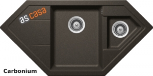 Schock Signus C-150 U Unterbau, INKL. RESTESCHALE, Carbonium