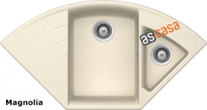 Schock Lotus C-150 U Unterbau, INKL. RESTESCHALE, Magnolia