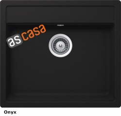 Schock Nemo N-100 A Einbau/Auflage, Onyx