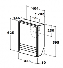Gutmann Wandeinbaugeblse Edelstahl, 200 mm, EG 15 F. Mit 5 Jahren Garantie!