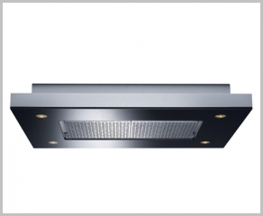 Gutmann Capa 07 EM A Extern Deckenhaube, Edelstahl und Glas 100 cm, mit LED-Beleuchtung, ohne Motor, 07EM1000A. Mit 5 Jahren Garantie!