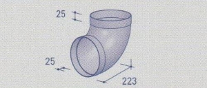 berbel 90-Bogen 150 rund