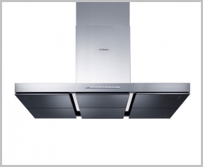 Gutmann Ocaso 08 W C Umluft Wandhaube, Edelstahl und Glas, 90 cm, mit Motor, 08W900C. Mit 5 Jahren Garantie!