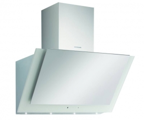 Silverline Pandora Deluxe Wandesse 80 cm PAW 885.1 WE Edelstahl/Glas Wei. Mit 5 Jahren Garantie!