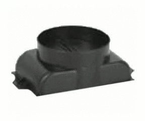 Silverline NRV 150 Abluftstutzen mit Rckstauklappe