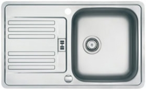 Franke Euroform EFX 214-78 Edelstahl, SlimTop Flachrand, 127.0259.710