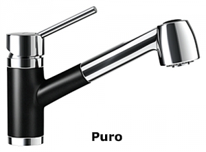 Schock Pila Schlauchbrause Hochdruck, Cristadur, Farbe Puro