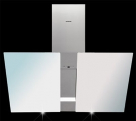 Silverline Ascella 80 cm ACW 853 W Edelstahl-Weiglas