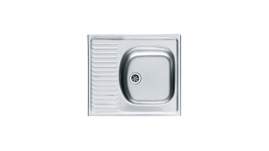 Franke Eurostar ETN 611-58 Einbausple mit Ablaufgarnitur, 101.0262.834