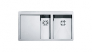 Franke Planar PPX 251 Einbausp�le - SlimTop (Becken links), 127.0197.829