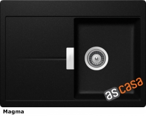 Schock Horizont D-100 S A Einbau/Auflage, INKL. GLASSCHNEIDBRETT, Magma