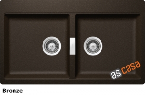 Schock Horizont N-200 A Einbau/Auflage, Bronze