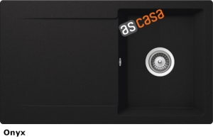 Schock Epure D-100 A Einbau/Auflage, Onyx