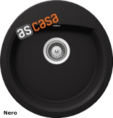 Schock Manhattan R-100 A Einbau/Auflage, Nero