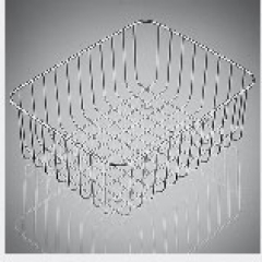 Systemceram Geschirrkorb aus Edelstahl, 0610