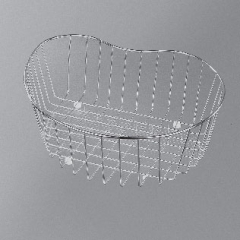 Systemceram Geschirrkorb aus Edelstahl, 0812