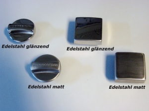 Systemceram Excenterbettigung, Drehgriff Edelstahl glnzend eckig, 00796