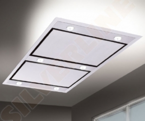 Silverline Vega Intern Premium VGID 104 E Edelstahl Deckenhaube, Mit 5 Jahren Garantie!