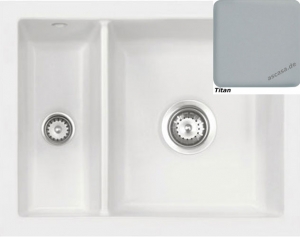 Systemceram KeraDomo MERA 60 U in TITAN, mit 5 Jahren Garantie