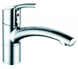 Systemceram KeraDomo TRENDO STAR Einhebelmischer, Niederdruck, Chrom