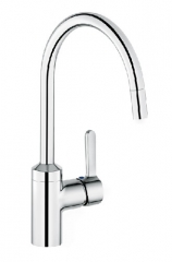 Systemceram KeraDomo BINGO STAR Einhebelmischer mit Schlauchbrause, Hochdruck, Chrom