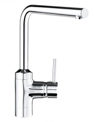 Systemceram KeraDomo LINE Einhebelmischer, Niederdruck, Chrom