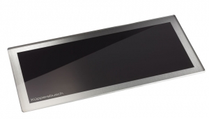 Kppersbusch Glasschneidebrett, Design Schwarz 08032