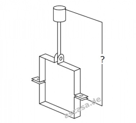 Gutmann Rohrschelle eckig, KV 411 EDS