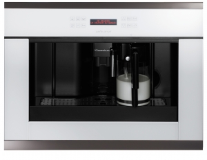 Kppersbusch EKV 6500.1 W2 Wei, Design Black Chrome, Einbau-Kaffeevollautomat, mit 5 Jahren Garantie