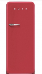 SMEG FAB28RRV1 Standkhlschrank mit Gefrierfach, Red Velvet, Rechtsanschlag, Energieeffizienzklasse A++, mit 5 Jahren Garantie!