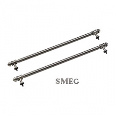 Smeg KITKCS-2 Reling / SMEG - Logo in Silber Antik