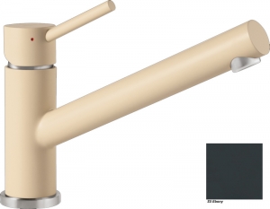 Villeroy & Boch Armatur Como, S5 Ebony, Premiumline, Niederdruck, 925111S5