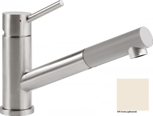 Villeroy & Boch Armatur Como Shower, KR Crema, Classicline, Hochdruck, 925203KR