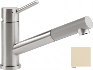Villeroy & Boch Armatur Como Shower, i5 Sand, Classicline, Hochdruck, 925203i5