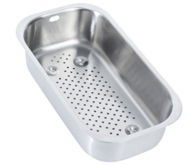 Franke Abtropfbecken Edelstahl glatt, 165 x 306 mm, 112.0040.691