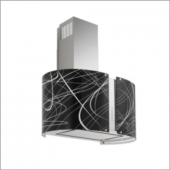 Falmec Penelope, Mirabilia, LED, Edelstahl, 85 cm, Maxi-Inselhaube, mit 5 Jahren Garantie