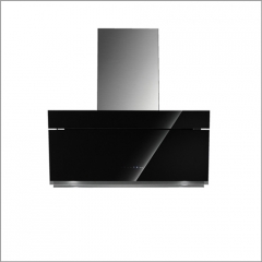 Falmec Butterfly, Design+, Schwarz/Glas, 90 cm, Inselhaube, mit 5 Jahren Garantie