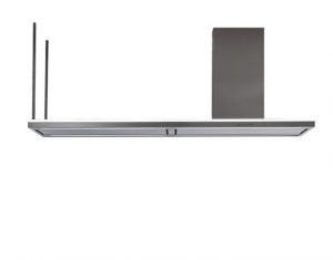 Falmec Lumen Isola 175, Design, Edelstahl, 175 cm, Inselhaube, mit 5 Jahren Garantie