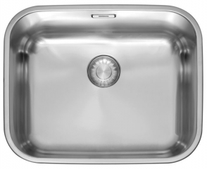 Franke BEX 110-43 Unterbausple Edelstahl glatt (Dreh-Excenterventil) 122.0083.624