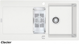 Franke Maris MRG 251 Fragranit Plus Farbe Glacier, flchenbndig 135.0303.009