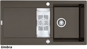 Franke Maris MRG 251 Fragranit Plus Farbe Umbra, flchenbndig, 135.0303.019