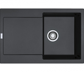 Franke Maris MRG 211-77, Fragranit+, flchenbndig, Farbe Onyx, 135.0477.465