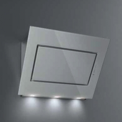 Falmec Quasar, Design, Edelstahl/Grau, 90 cm, Wandhaube, mit 5 Jahren Garantie