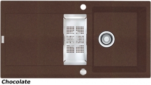 Franke Maris MRG 651 Fragranit DuraKleen Plus, Farbe Chocolate, 114.0176.608