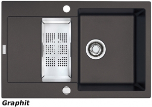Franke Maris MRG 651-78 Fragranit DuraKleen Plus Farbe Graphit, 114.0253.330