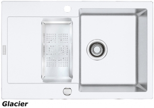 Franke Maris MRG 651-78 Fragranit DuraKleen Plus Farbe Glacier, 114.0253.334