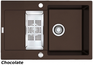 Franke Maris MRG 651-78 Fragranit DuraKleen Plus Farbe Chocolate, 114.0253.326