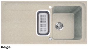 Franke Impact IMG 651 G Fragranit DuraKleen Plus Farbe Beige, 114.0177.633